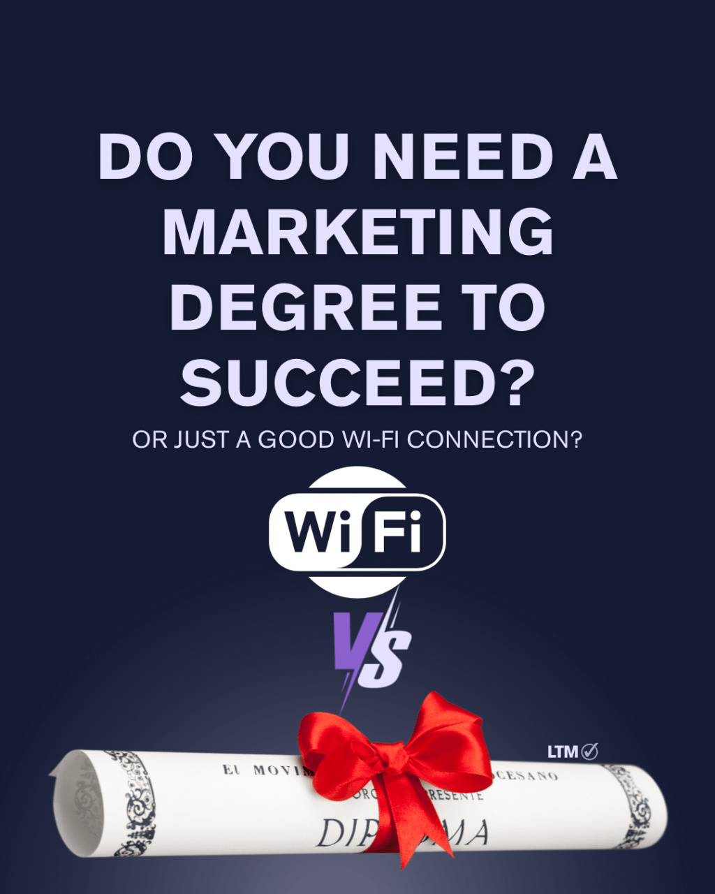 Do You Need a Marketing Degree to Succeed, or Just a Good Wi-Fi&nbsp;Connection?